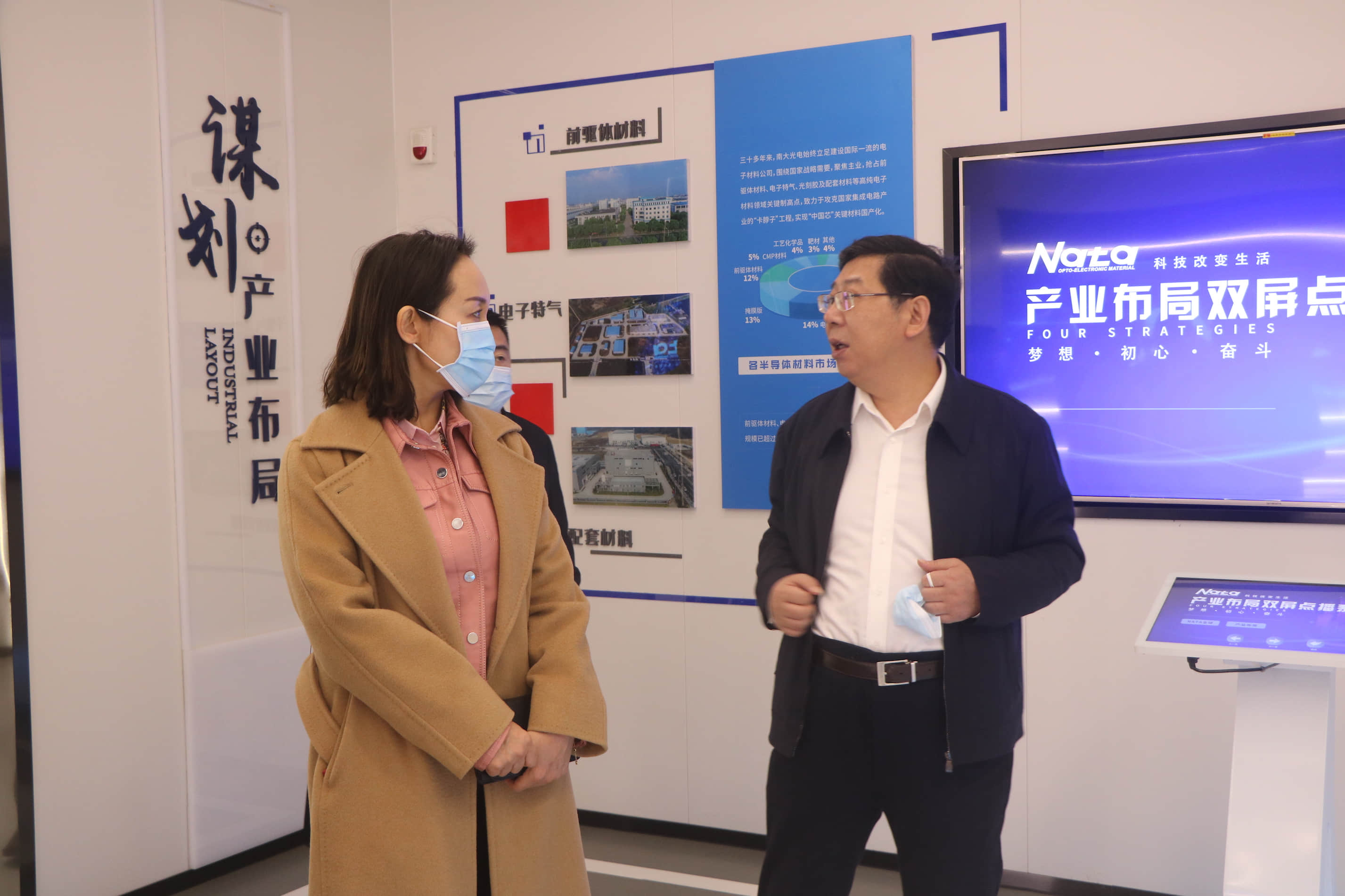  內(nèi)蒙古烏蘭察布市委副書記、市長(zhǎng)奇飛云調(diào)研南大光電(圖6)